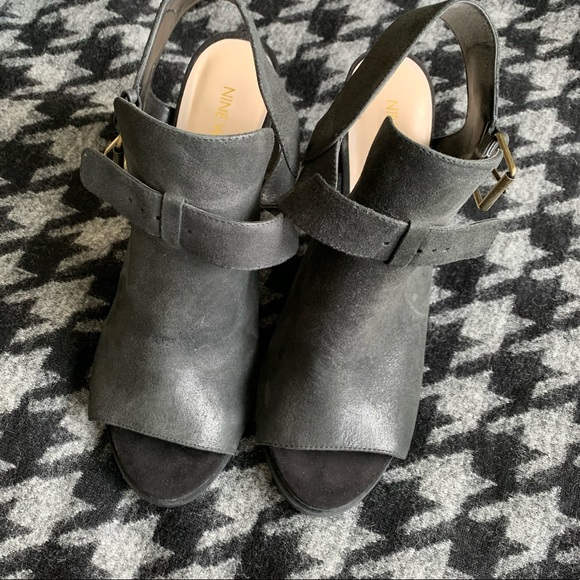 BNWOT Nine West heel mules size 11 - Picture 2 of 7